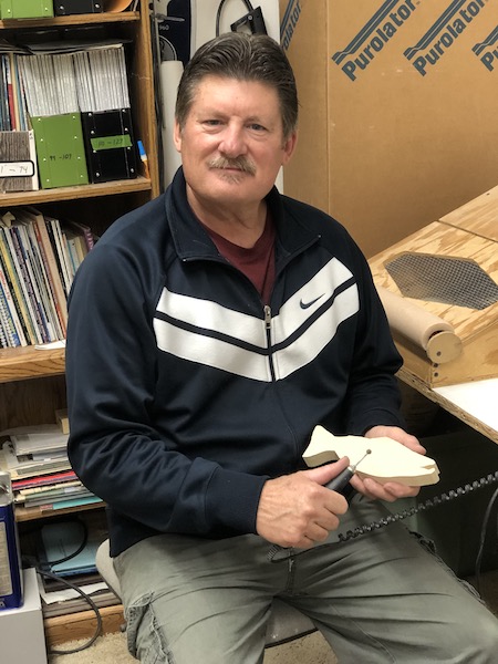 Portrait of artist Bill Cooke